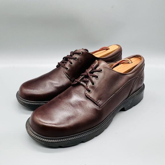 Timberland Shoes Mens 10 Brown Leather SMART Comfort Oxford Casual Walking main image 11